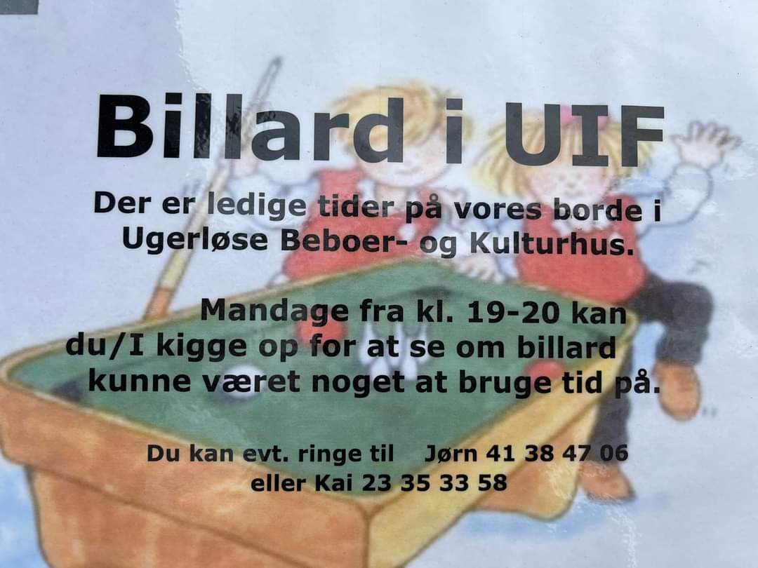 Billard I UIF